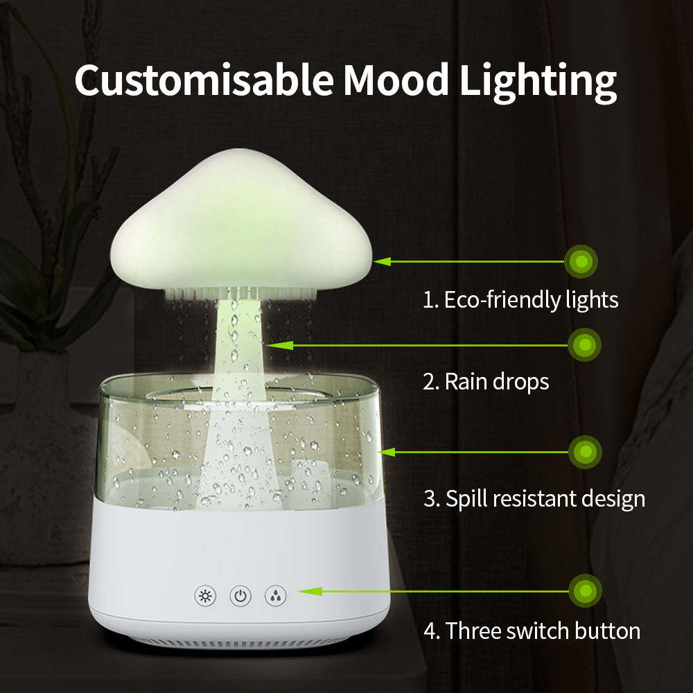 Cloud Rain Dripping Humidifier