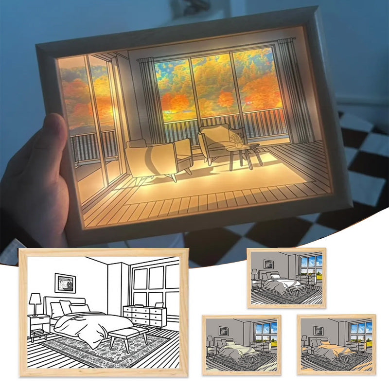 LED illuminated Picture Frame