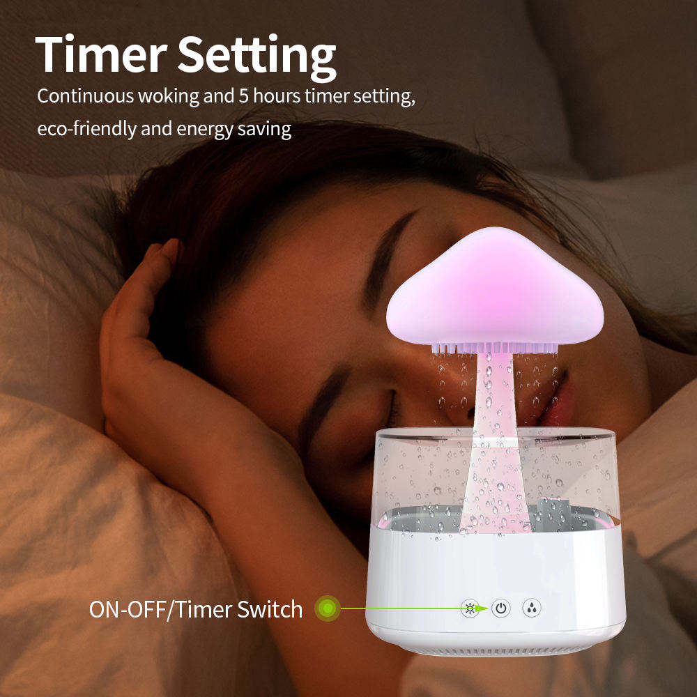 Cloud Rain Dripping Humidifier
