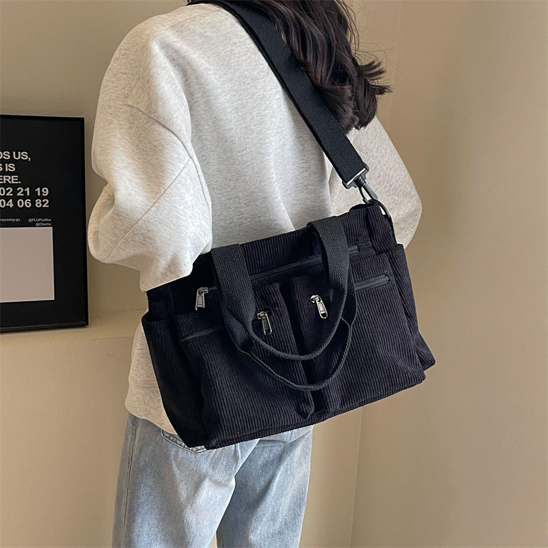 Casual Crossbody Multi-Storage Bag