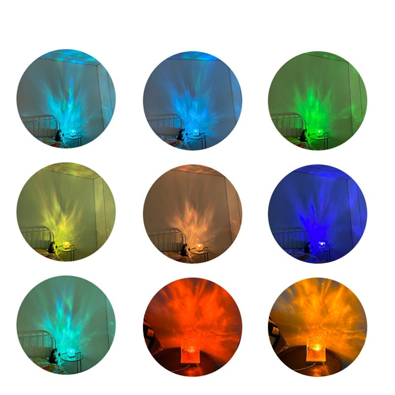 LED Water Ripple Lamp