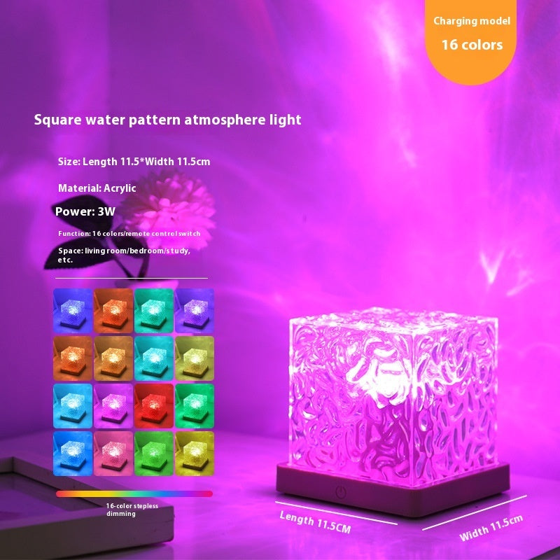 LED Water Ripple Lamp