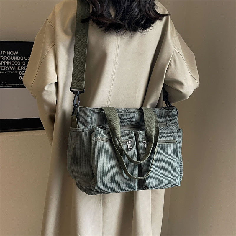 Casual Crossbody Multi-Storage Bag