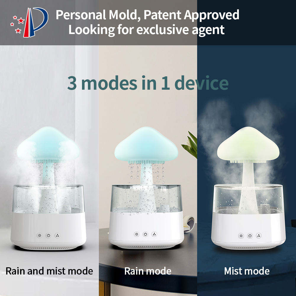 Cloud Rain Dripping Humidifier
