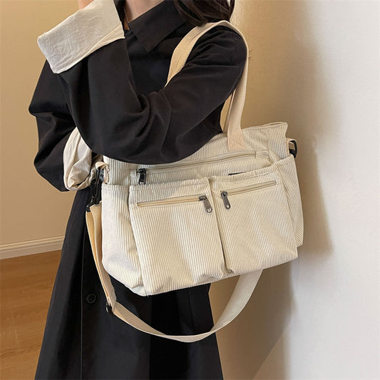 Casual Crossbody Multi-Storage Bag