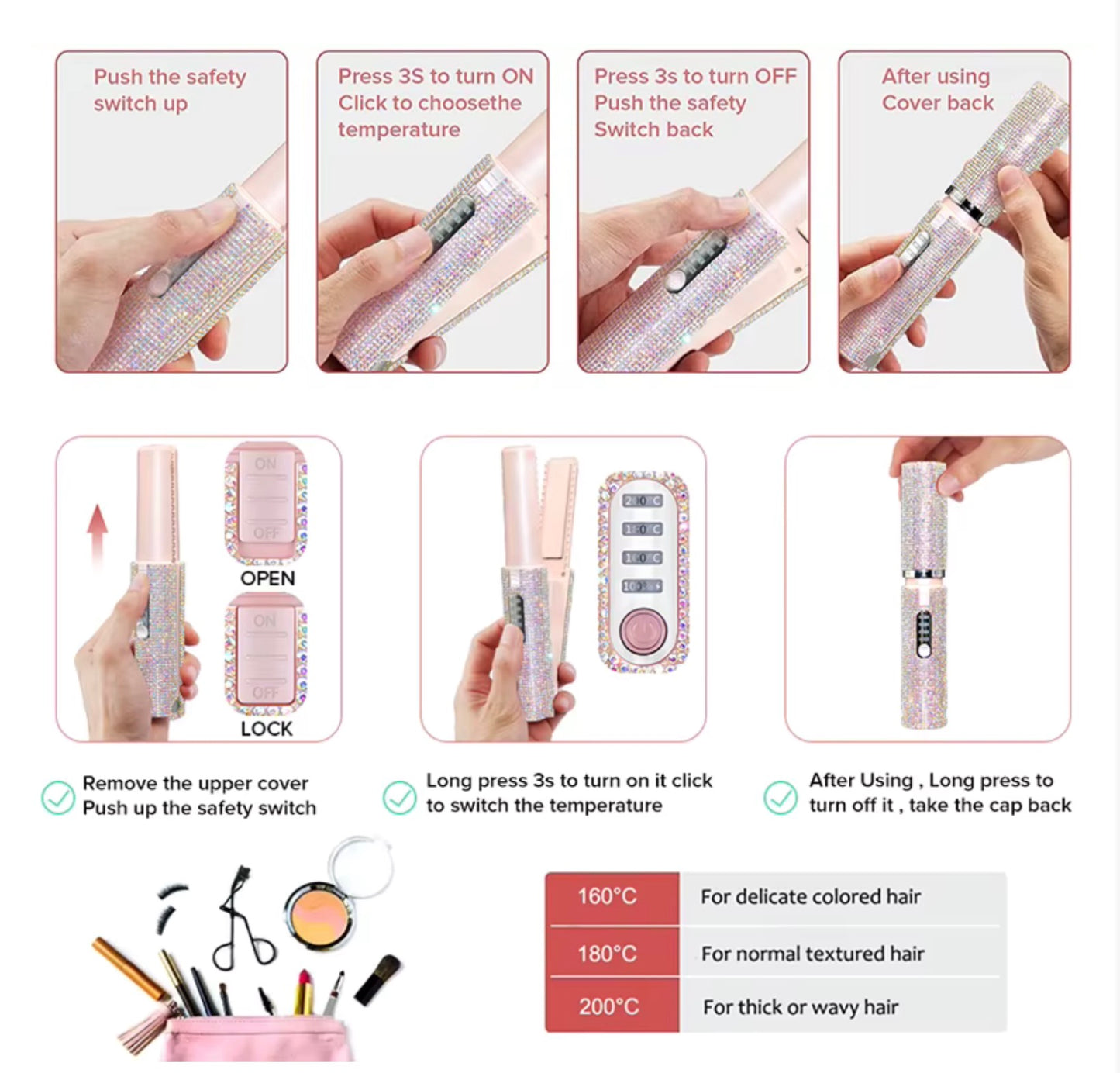2-In-1 Hair Straighteners