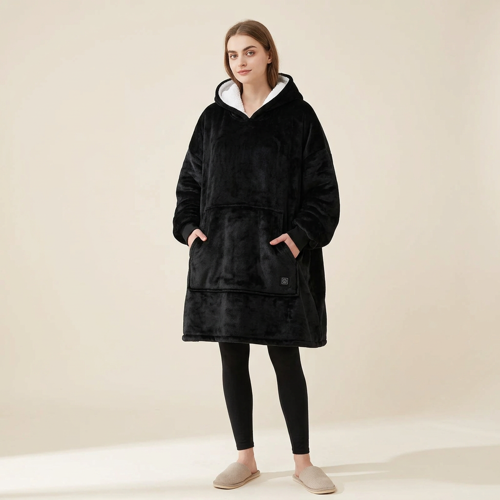 Clean heated hoodie product image
